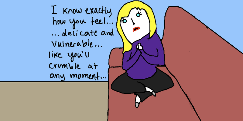Illustration for article titled So you're BOTH depressed? (TW: anxiety, depression, bullshit) But GIFS!!!
